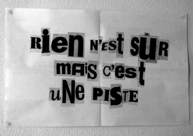 rien n'est sûr